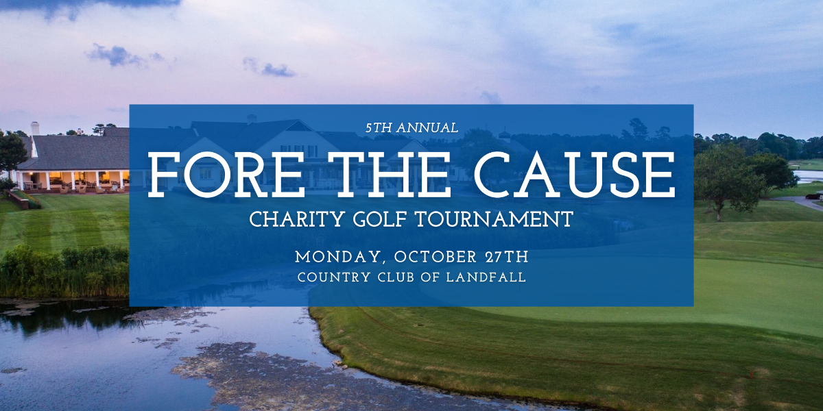 Fore the Cause Golf Tournament Banner Image